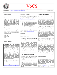 Newsletter in doc format - NCSU Student Organizations