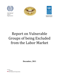 Vulnerability in the Labor Market Report Eng