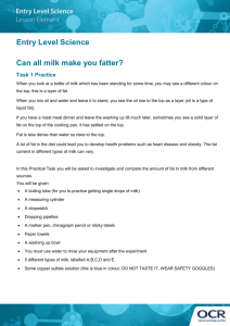 Can all milk make you fatter?