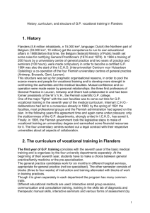 History, curriculum, and structure of G