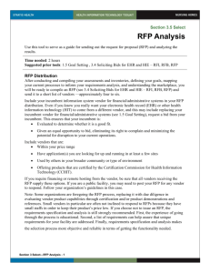 3 RFP Analysis