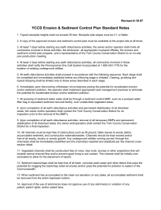6-18-07 YCCD E&S Control Plan Standard Notes