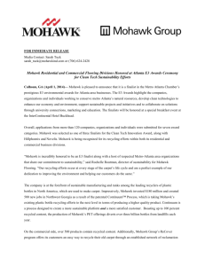 Mohawk Honored at Atlanta E3 Awards Ceremony