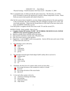 2008 EXAM 4 With Answers