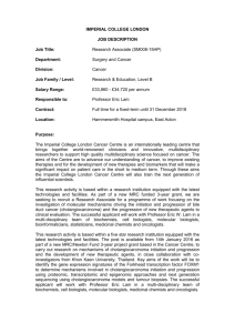 Job Title: Research Associate (SM008-15HP) - Workspace