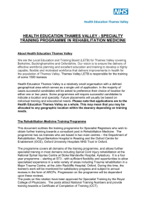 HEALTH EDUCATION THAMES VALLEY