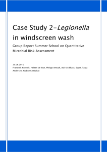 Case Study 2 Legionella In Windscreen Wash
