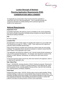 Conservation area consent PAR