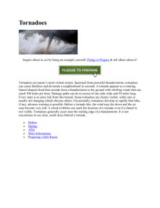 Tornados - University of Rochester Medical Center