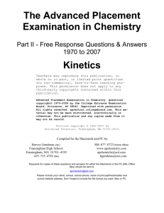 Kinetics - Chemmybear.com