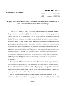 Rutgers News Release - KES Science and Technology, Inc.