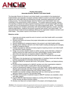 Associate Director WIH Position Description-3-09 (2)