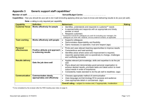generic support staff capabilities rating sheet (Word - 132KB)