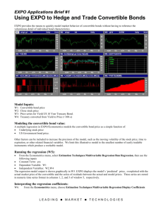 Hedge and Trade Convertible Bonds Worksheet