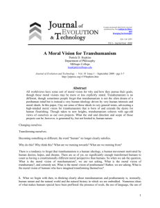 Journal of Evolution & Technology