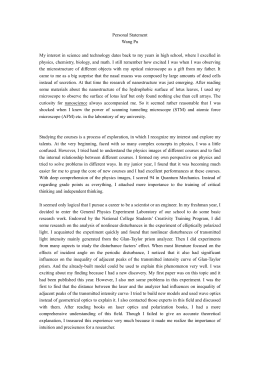 Research scientist personal statement image