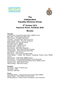 IEAG notes of the meeting held on 8th October 2013
