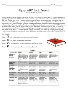ABC Book Project
