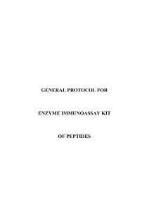 GENERAL PROTOCOL FOR