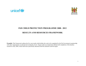 Fiji Child Protection RRF