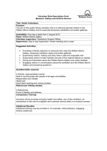 Volunteer Role Description Form