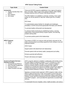 Policy Manual - updated HFNY Talking Points for Identifying