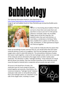 Bubbleology - Tennessee Opportunity Programs