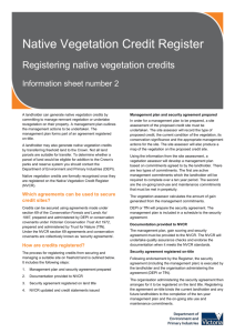 Registering native vegetation credits (accessible version)