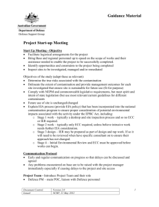 Guidance for Project Start Up Meeting Brief