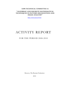 Activity Report for 2008 – 2010 - Computing Center of Russian