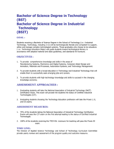 Bachelor of Science Degree in Technology (BST)