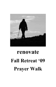 prayer walk booklet - Break Free Youth Ministry Resources