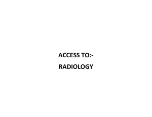 Access to Radiology - Swansea Acute GP Services homepage