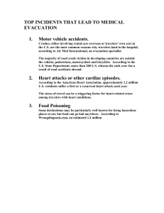 top incidents in medical evacuation