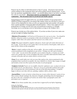 Types Of Literary Analysis