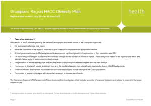 Grampians Region HACC Diversity Plan