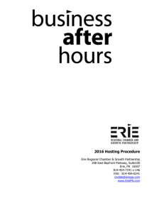 Business After Hours - Erie Regional Chamber and Growth