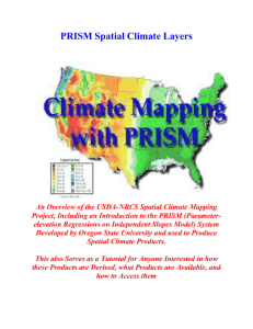 prisguid - PRISM Climate Group