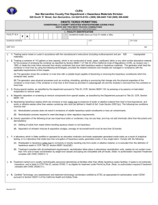 PERMITS AND FORMS - San Bernardino County Fire Department