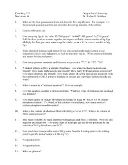 Gas Stoichiometry Worksheet Answer Key