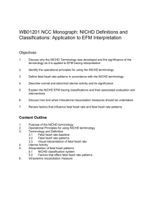 WB01201 NCC Monograph: NICHD Definitions and Classifications