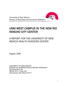 UNM – West Campus in the New Rio Rancho City Center
