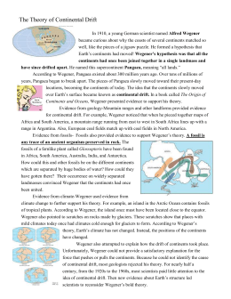 Worksheets Continental Drift Worksheet 7 1 continental drift outline worksheet answers the theory of drift