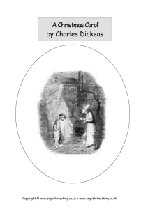 Key Stage 3 Prose: The Christmas Carol by Charles Dickens