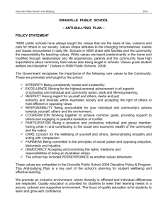 our anti bullying policy 2010
