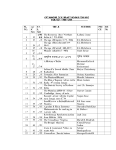 CATALOGUE OF LIBRARY BOOKS FOR UGC SUBJECT