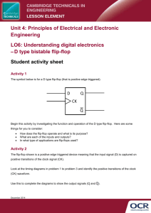Cambridge Technicals in Engineering DType Lesson Element