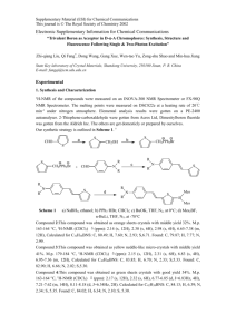 Electronic Supplementary Information for Chemical Communications