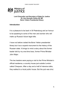 Rule of law speech delivered by the Lord Chancellor and Secretary