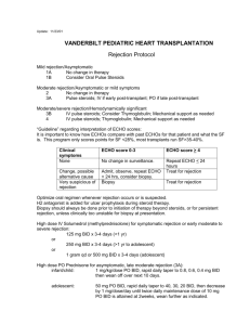 VANDERBILT PEDIATRIC HEART TRANSPLANTATION